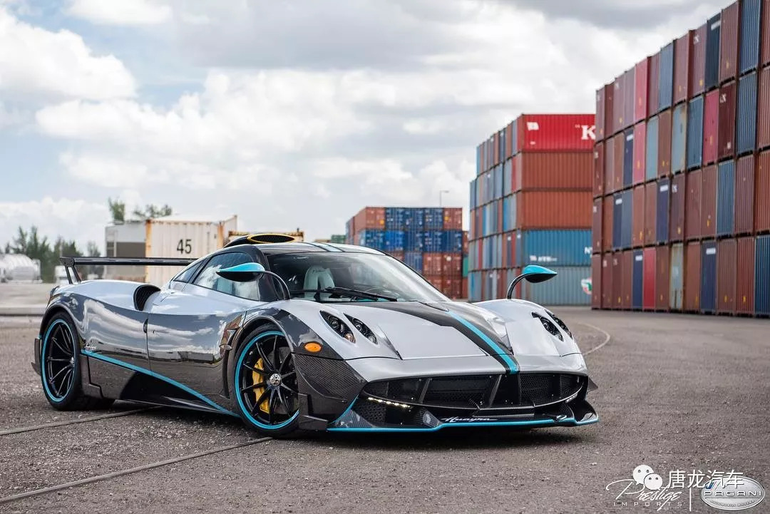 【最终风神】pagani huayra l"ultimo总算交付给迈阿密经销商,产线