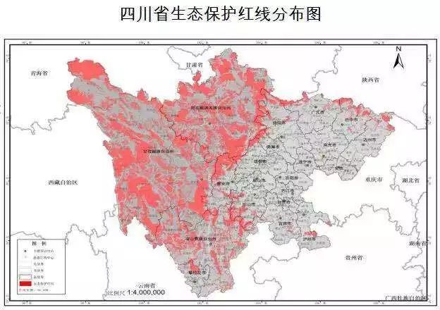 四川划定生态保护红线全省3045的面积纳入红线管控