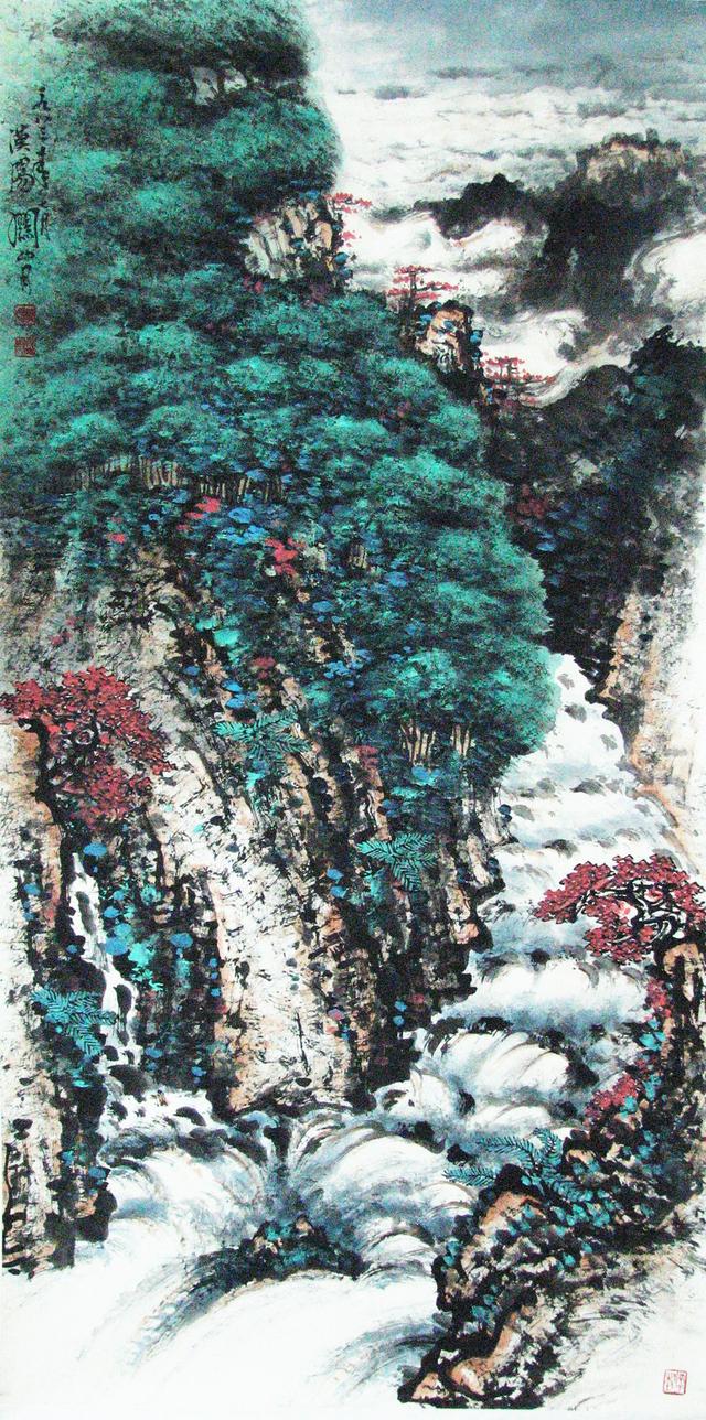 岭南画派 关山月山水画作品欣赏