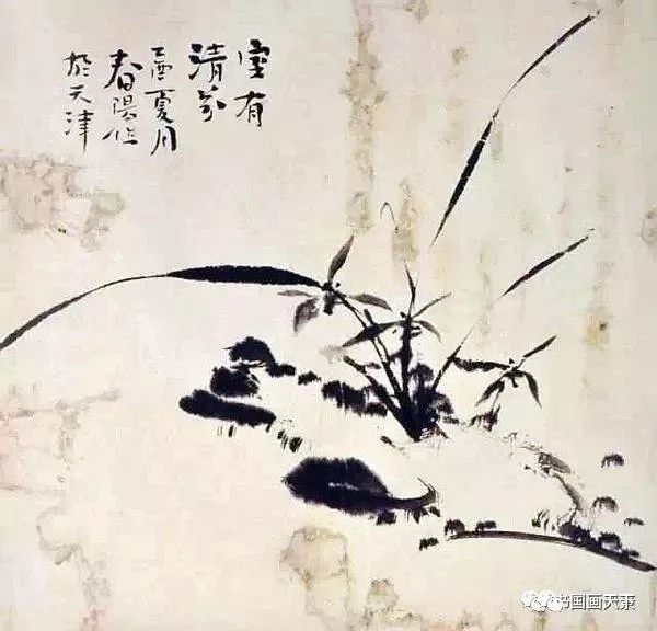 霍春阳写兰,谦谦君子之风