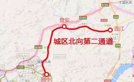 新建特长隧道至桂湖后,线路转向东至宦溪镇山溪村,终点顺接横五线连江