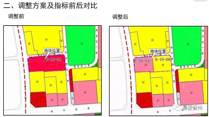 忻州城区这些地块修编调整公示,将被住宅,学校,商业等