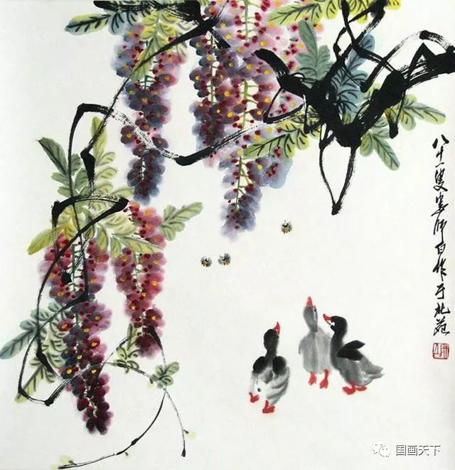 国画名家娄师白30幅经典画作赏析超养眼