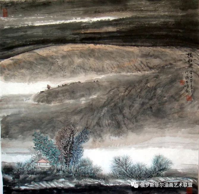 中国画家周青峰国画作品欣赏
