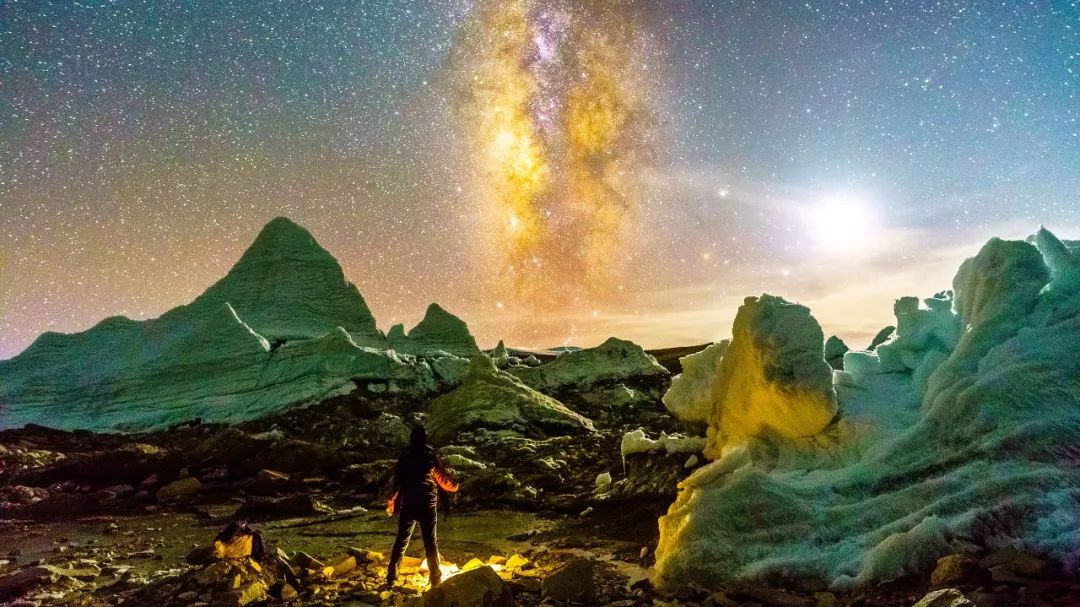 繁星满天,层层叠叠;在喜马拉雅的星空下,聆听圣湖玛旁雍错,凝望神山珠