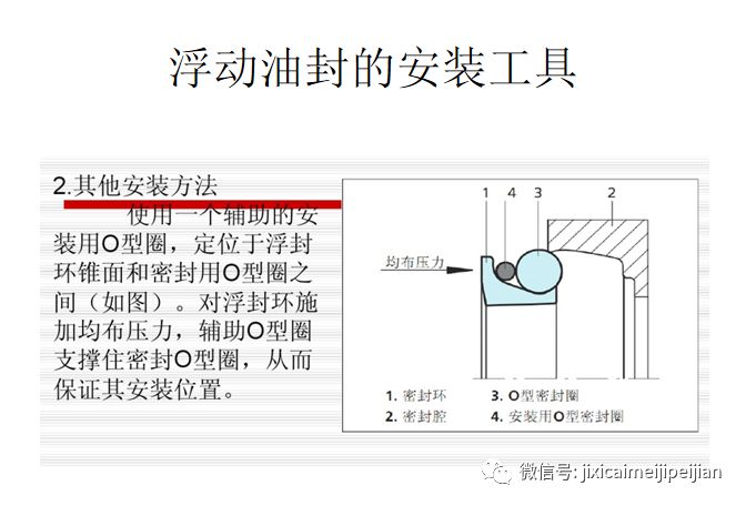 煤机实操:掘进机采煤机浮动油封安装