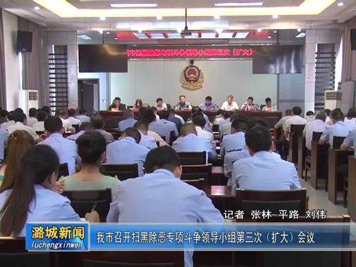 我市召开扫黑除恶专项斗争领导小组第三次(扩大)会议