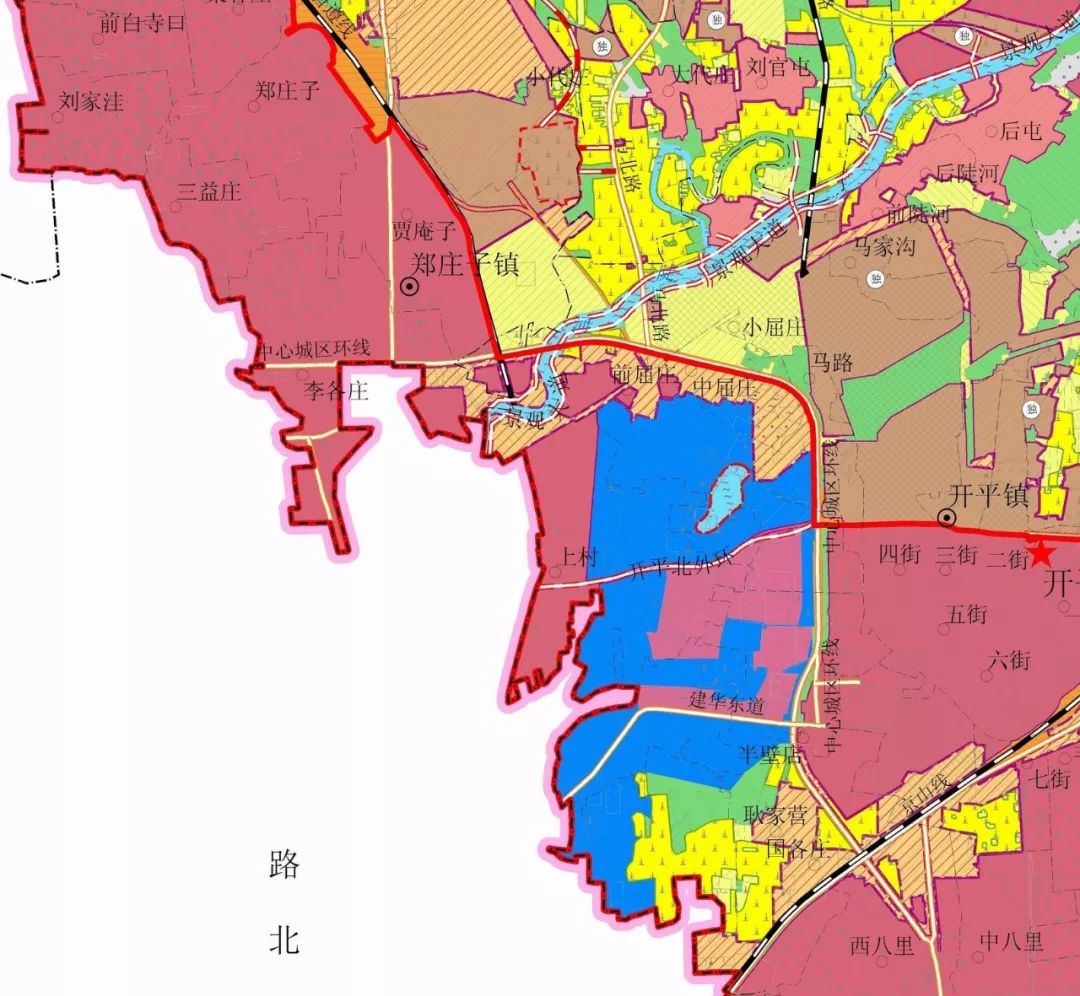 以2014年土地利用现状为基础,规划目标年为2020年