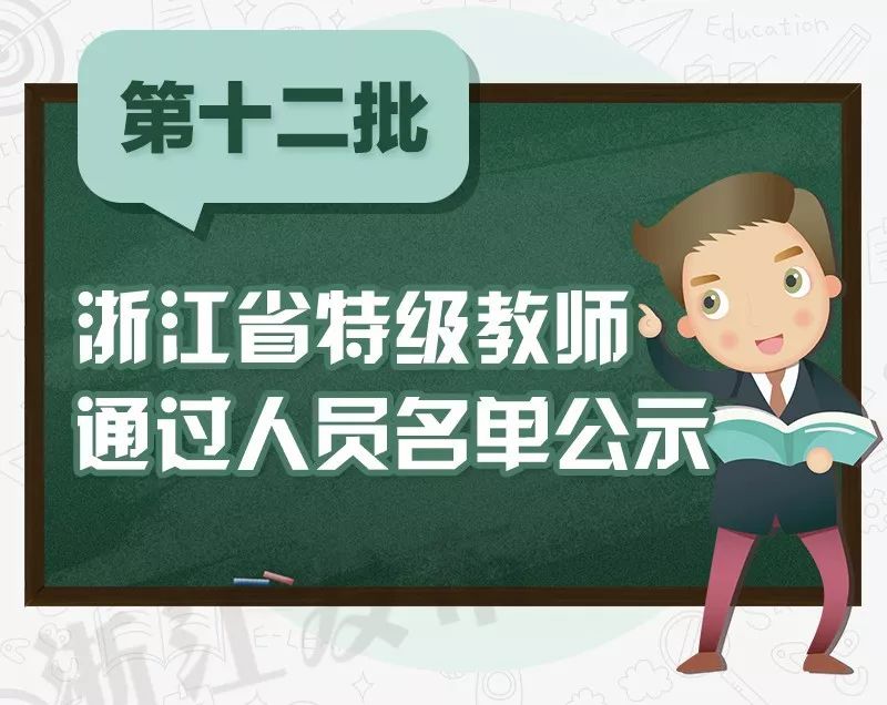 第十二批省特级教师名单公示！乐清4人上榜，看看都是谁