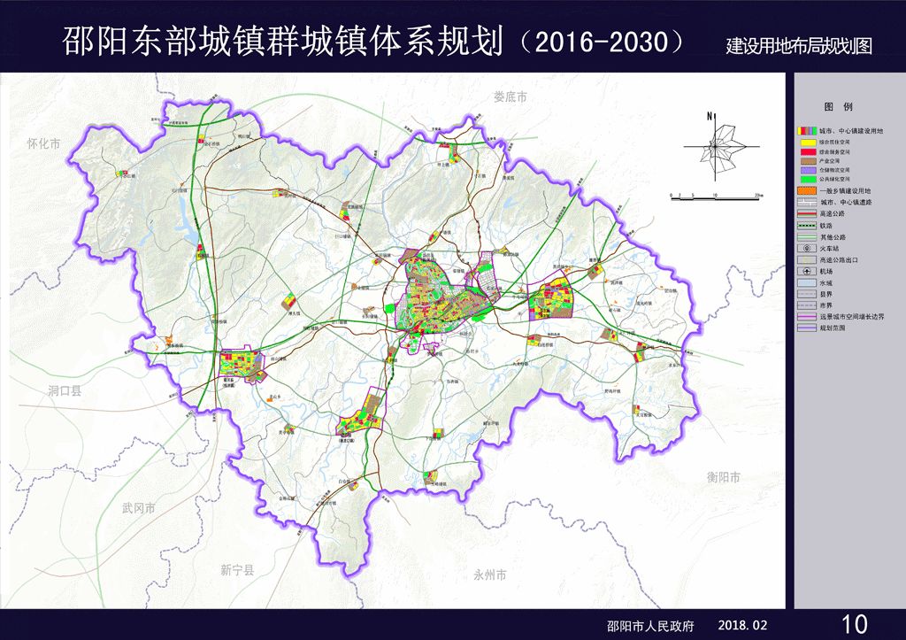 邵金高速为邵阳市区与银北高速的连接线,从规划图中得出,邵金高速与银