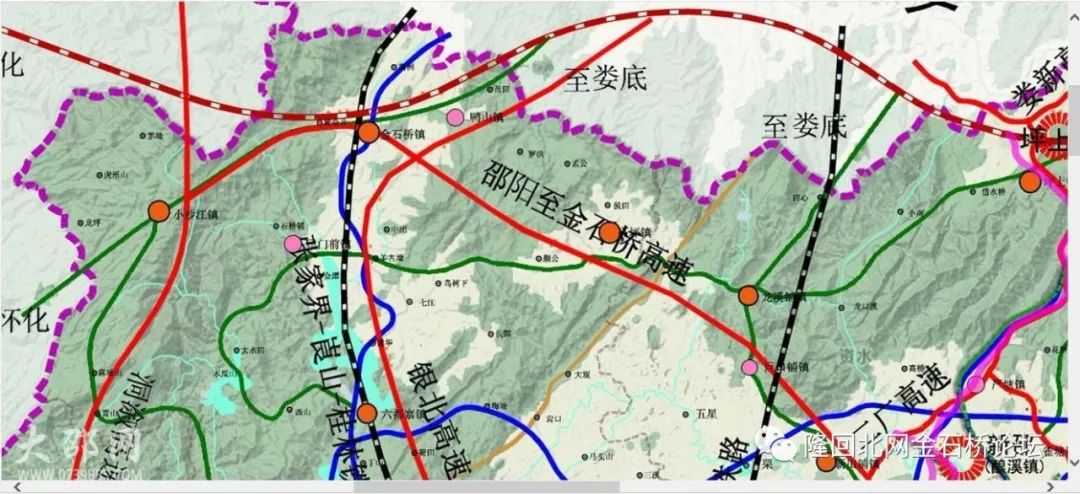 爆料!途经隆回北的邵金高速和张桂铁路又重现江湖