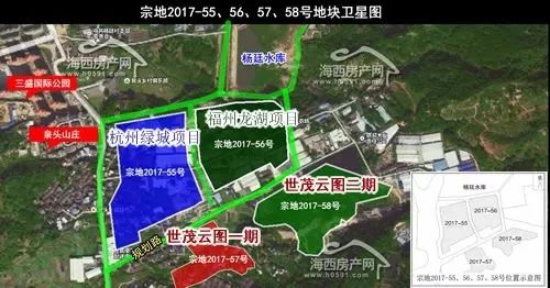 杨廷水库泉头地块5a,5b它位于晋安区五四北片区效果图4月份开始动工