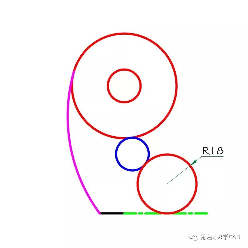 【练习54】—— cad经典练习题库解答(持续更新)