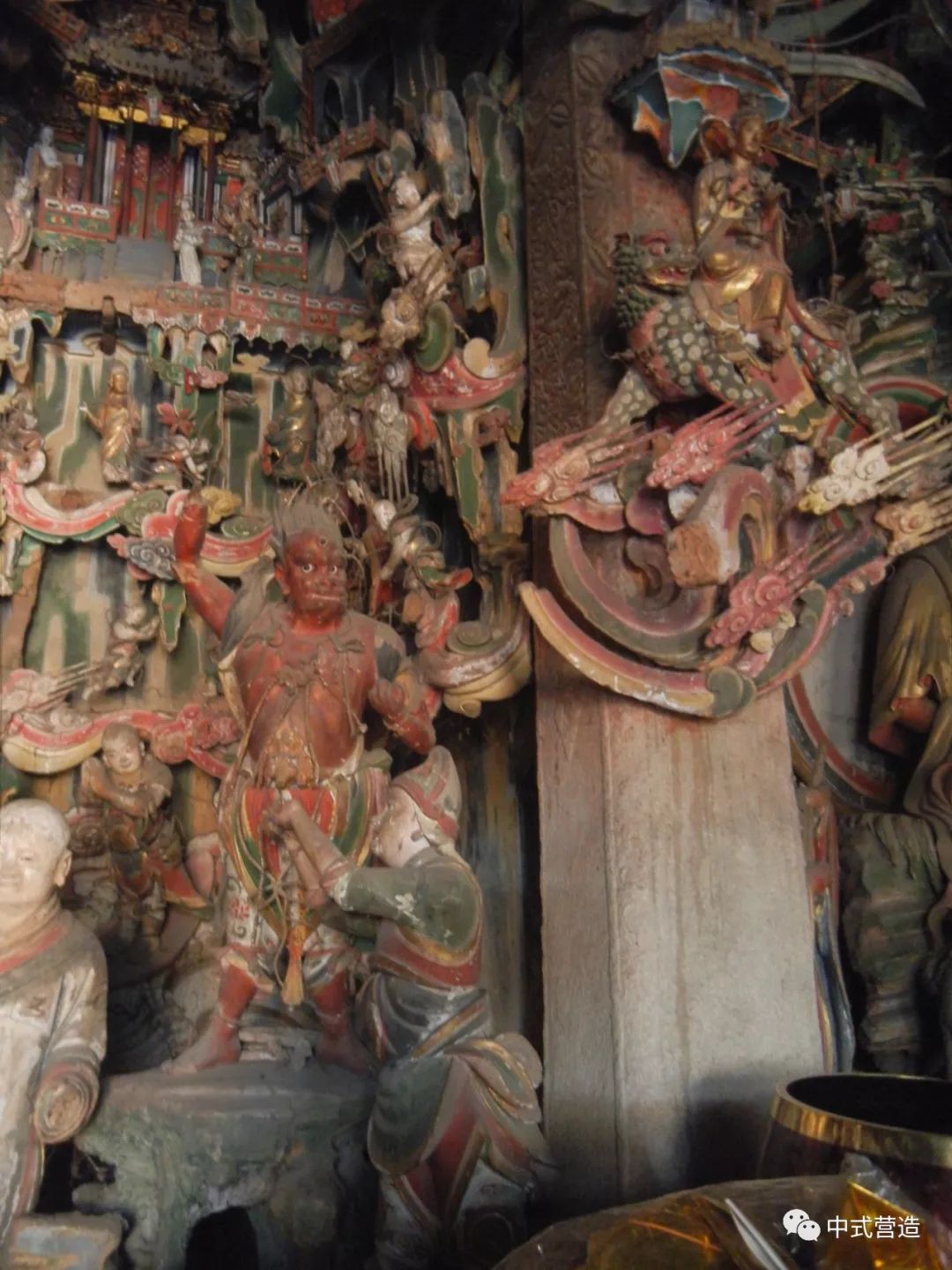 观音堂北壁十八罗汉之一-山西长治明代彩塑珍品-图片