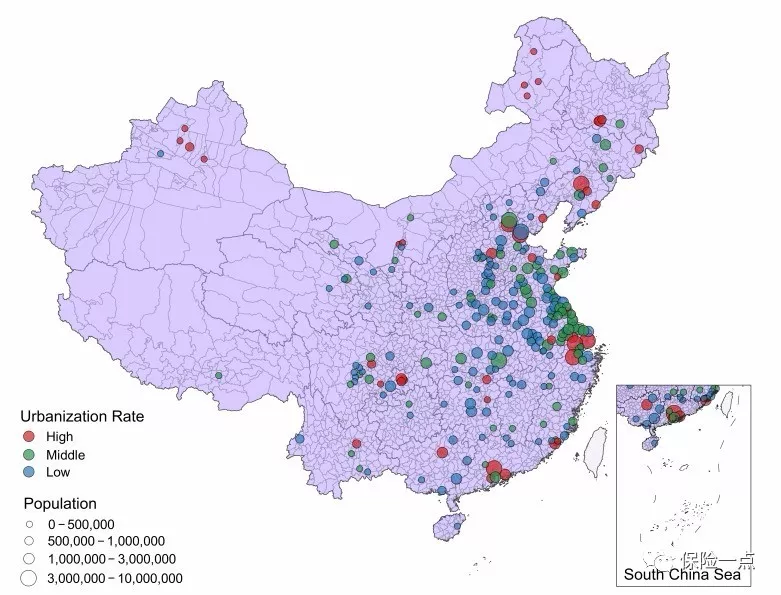 中国人口三百万以下城市_中国百万人口城市图(3)