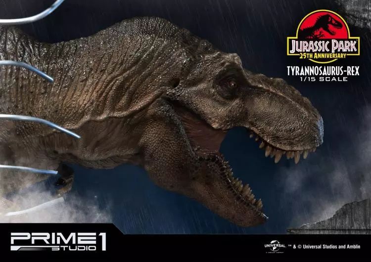 新品预定 prime 1 studio lmcjp-01 1/15 侏罗纪公园25周年 t-rex霸王