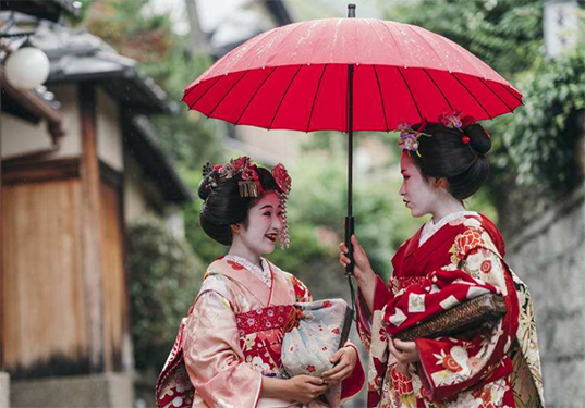 日本岛国 为何有 折叠伞 不用 却唯独偏爱 长杆 伞