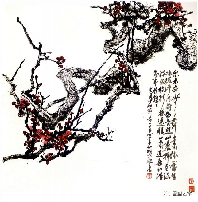 一代梅痴—于希宁大师画梅过程实录