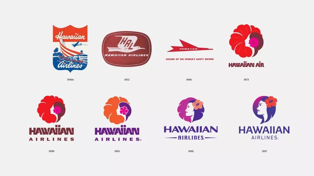 夏威夷航空公司"hawaiian airlines"品牌形象升级