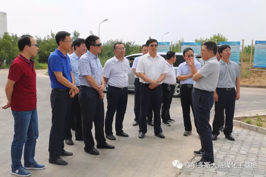 化工基地党工委常务副书记管委会副主任陶少华到大路工业园区考察调研