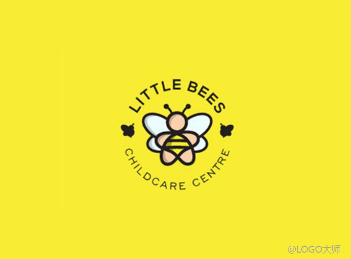 蜜蜂元素logo设计合集鉴赏!