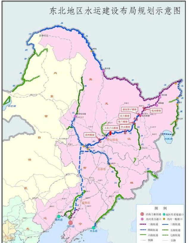 东北的发展或需要这样一条运河,可将东北水系连成一体