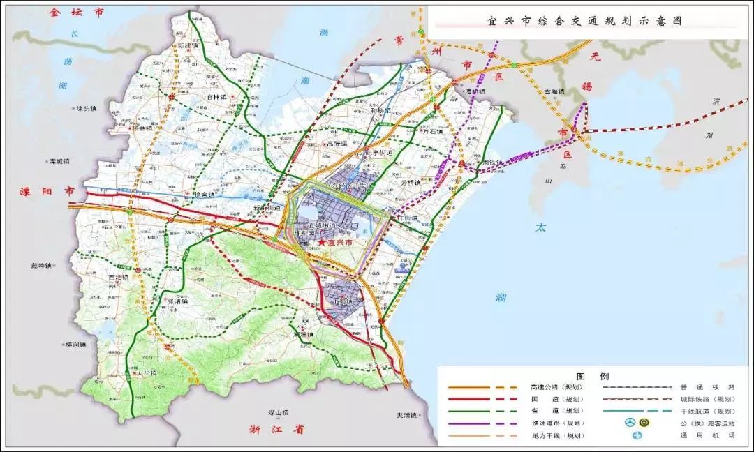 开挂了16只重点项目打造宜兴公铁水空交通大格局