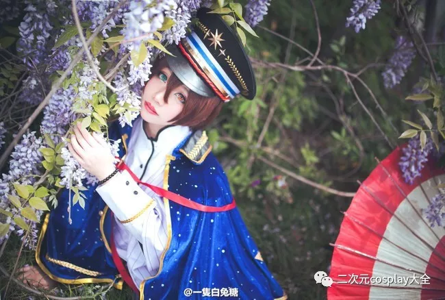 蔷薇少女苍星石cos大正风和服又帅又美哦