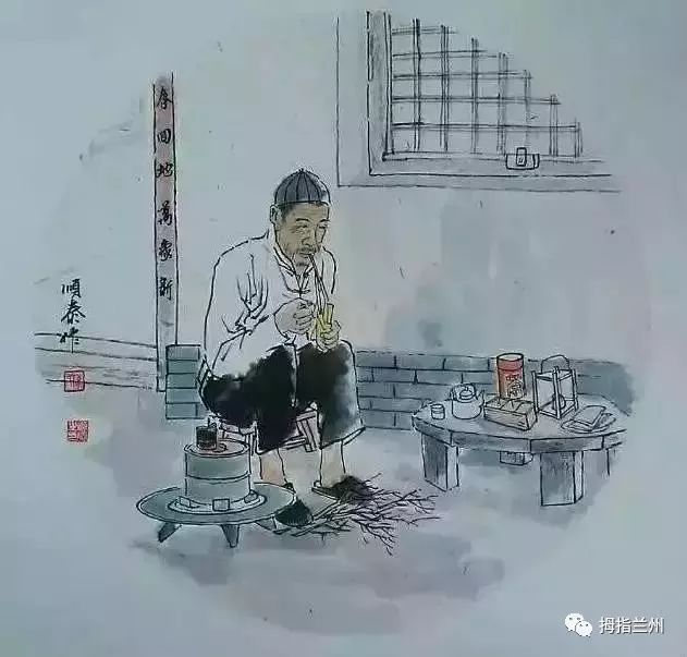 21幅画道尽每个甘肃人小时候经历的生活画面特别亲切你还记得不