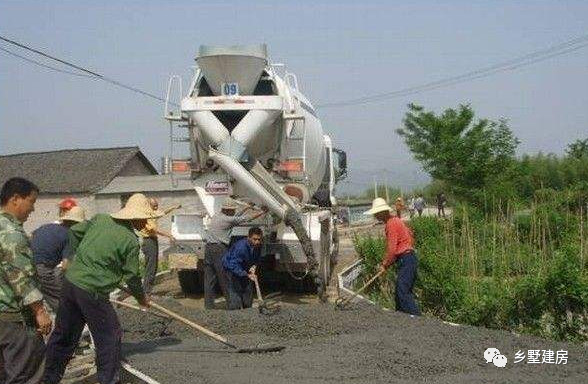 回农村自建房,一方混凝土分别需要多少石子,沙,水泥和水?