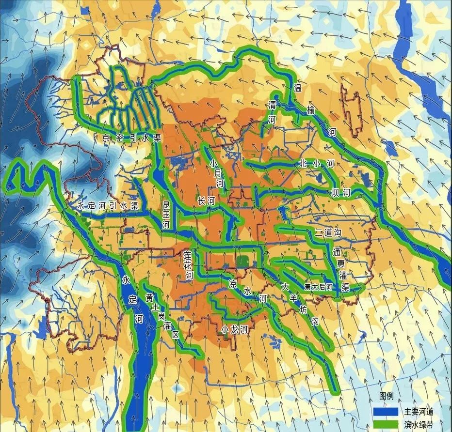 北京城市环境气候图构建（下）(图2)