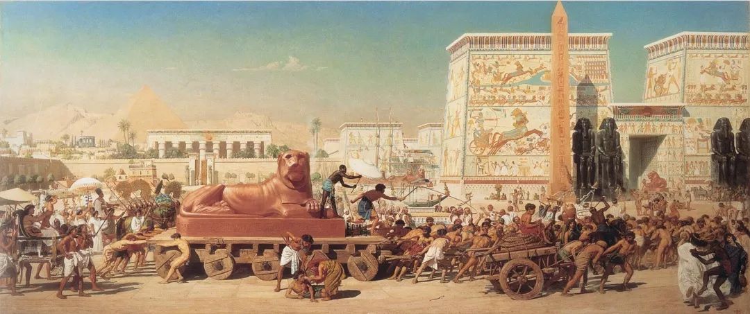欧洲历史画中的埃及法老形象其实是个美丽的误