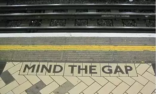 这句“Mind the Gap”的背后竟然是......