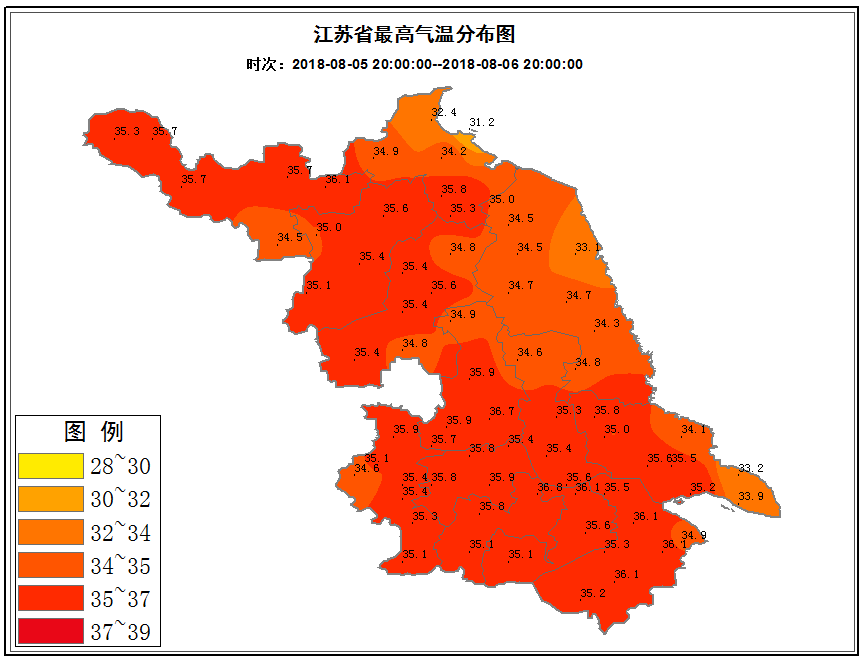 常熟(常熟) 36.1℃