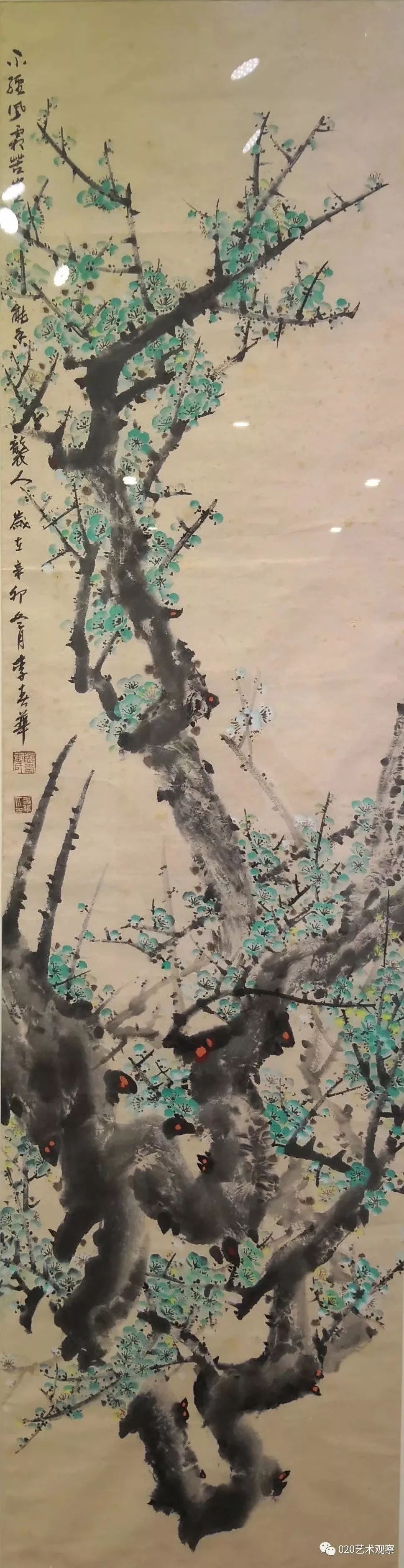 李春华中国画作品展在深圳坂田艺术展览馆展出