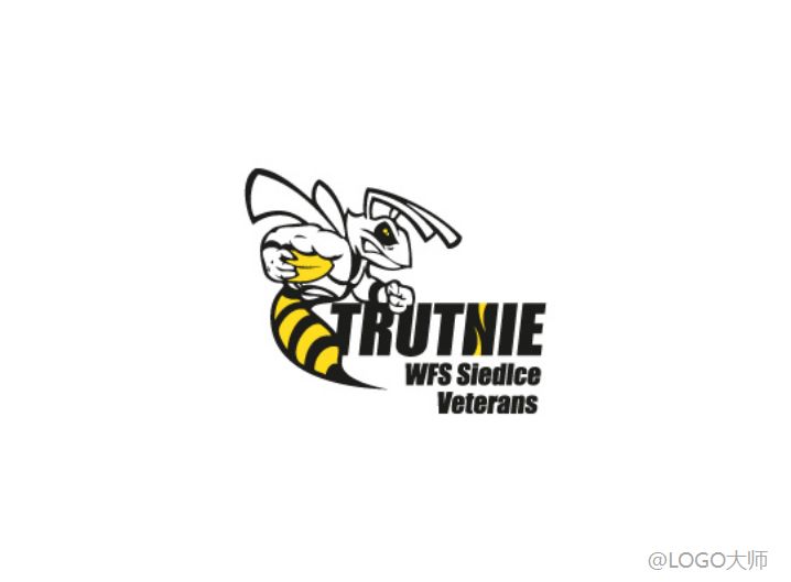 蜜蜂元素logo设计合集鉴赏!
