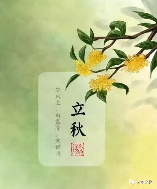 此刻,日历翻开的是八月 是秋天的第一个节气 立秋 ||《立秋》刘翰 满