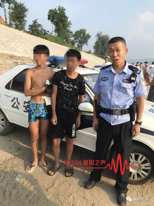 惊险！襄阳两名少年私自下河游泳，体力不支被困沙洲 5787