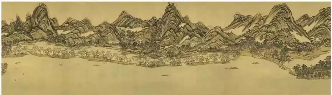 它底层用的是清代画家王原祁,整幅的山水画《西湖十景图,只是陈瑶在