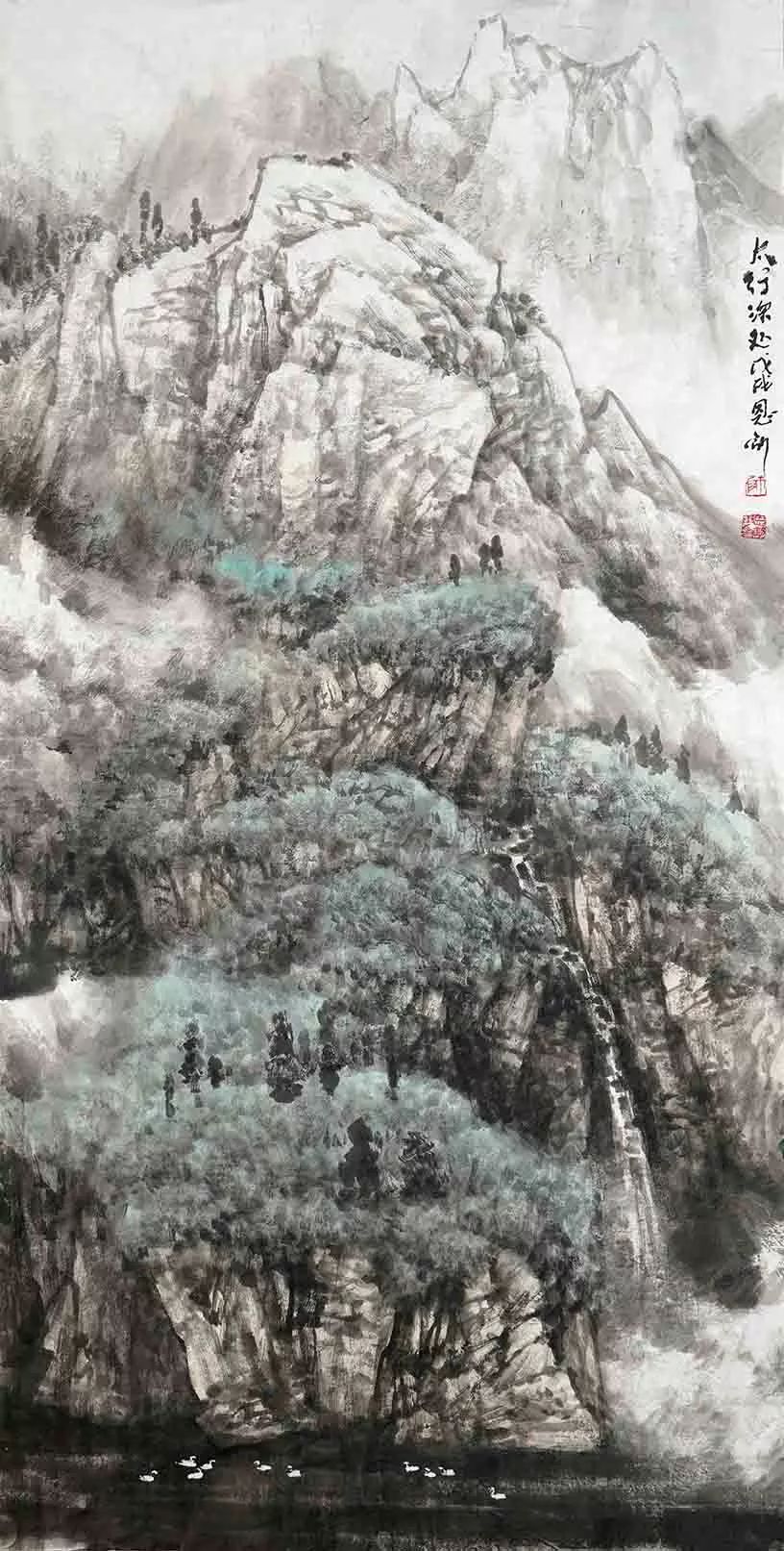 北派山水艺术中心主任,中国画都北派山水研究会会长,中国