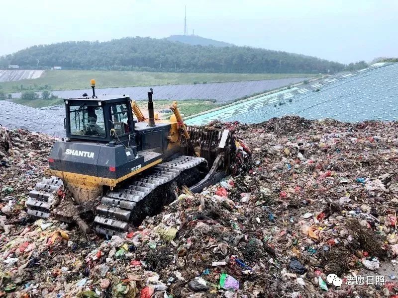 黄山垃圾填埋场——承担着整个市区生活垃圾分流任务