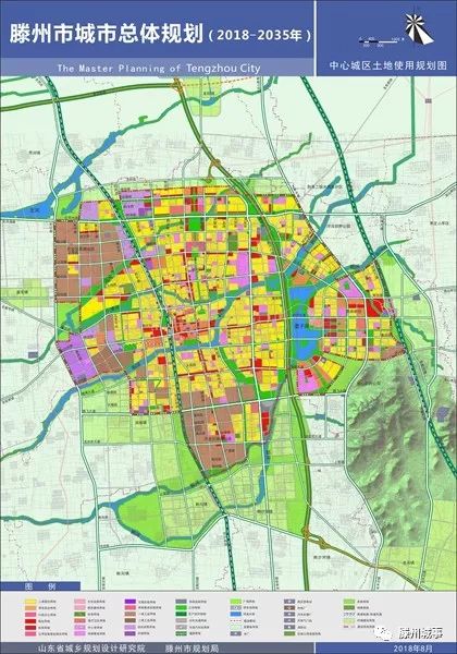 【头条】滕州最新城市总体规划出炉,高铁新区纳入中心