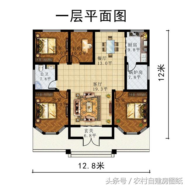 18×12房屋设计图