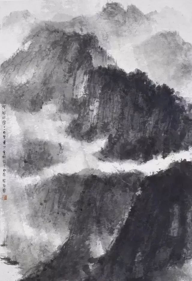 金陵五家画山水,诗意山水画欣赏！