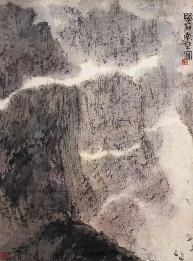 金陵五家画山水,诗意山水画欣赏！