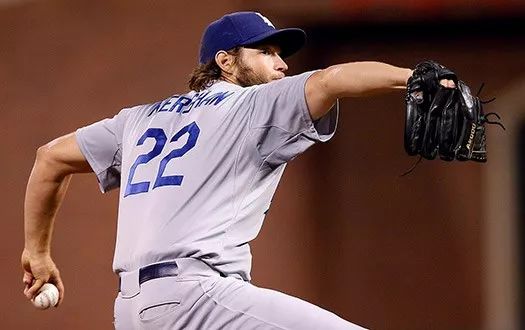 洛杉矶道奇 clayton kershaw #22