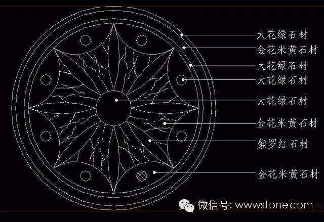 188套石材拼花cad设计图看完以后做拼花就不怕没思路了收藏备用