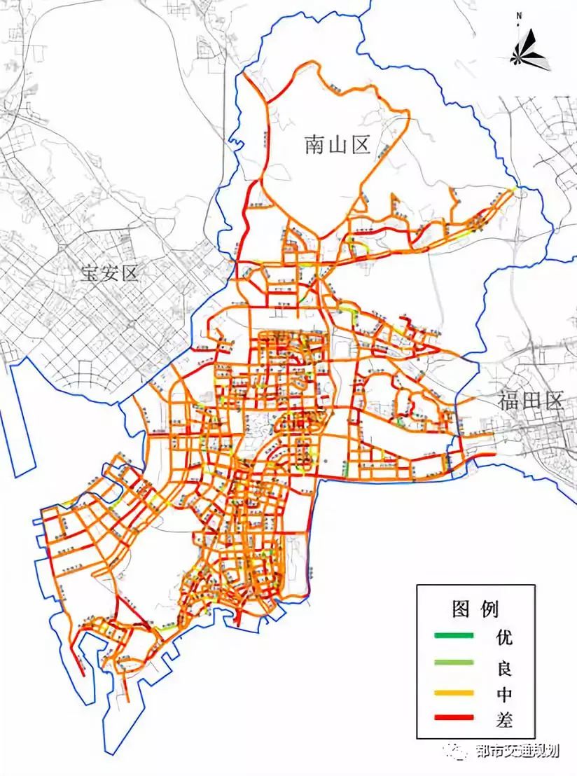 自行车交通设施品质评估分析实践_南山区