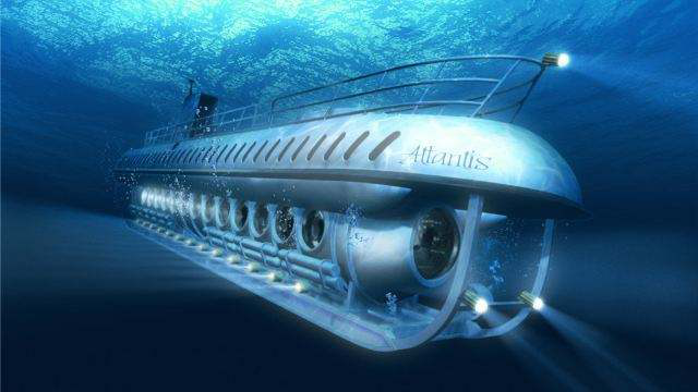 潜水艇海底观光，华北工控冰翅结构准系统保障控制室