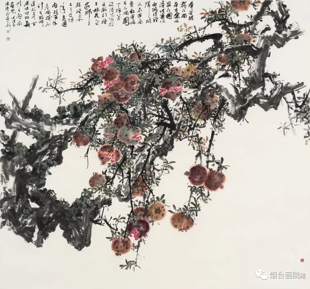 "待到山花烂漫时——山东省青年中国花鸟画家提名展烟台站"8月11日